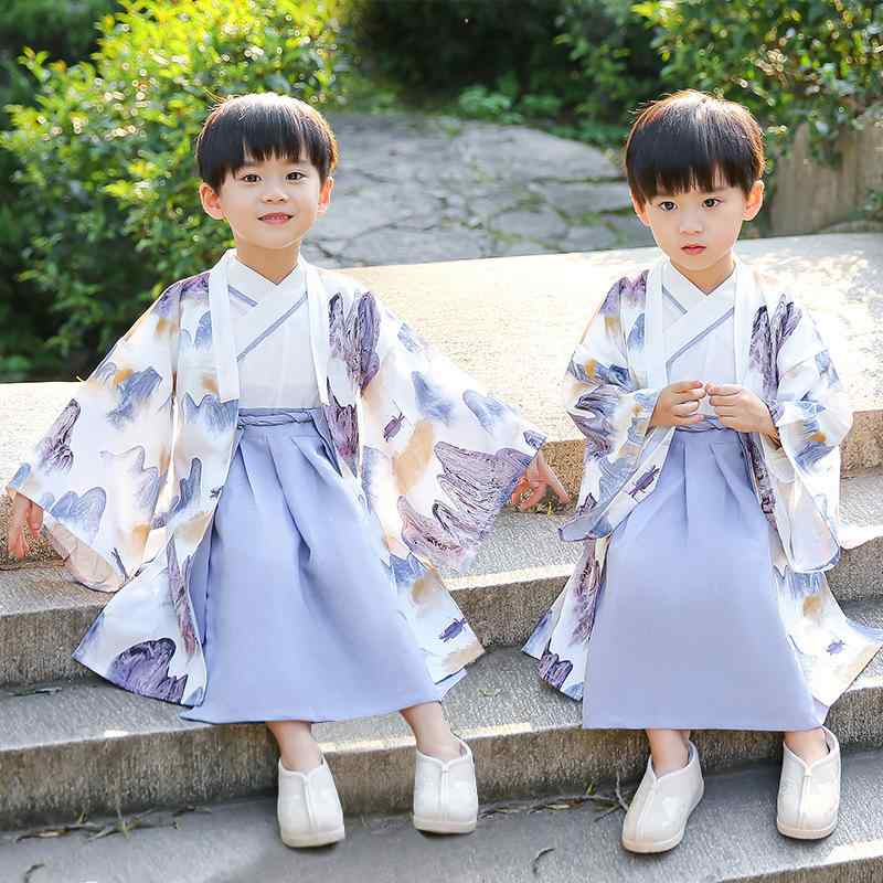 ・カテゴリ: 子供用民族衣装、唐装、セットアップ・スタイル: 中国風、和風、田園調、キュート・主な素材: 綿 90%・仕様: 裏地なし・生地加工: ソフト加工・厚さ: 普通・カラー展開: 画像通り・サイズ展開: 90cm、100cm、110cm、120cm、130cm、140cm、150cm・対象年齢: 3歳〜8歳（身長100cm〜140cm）