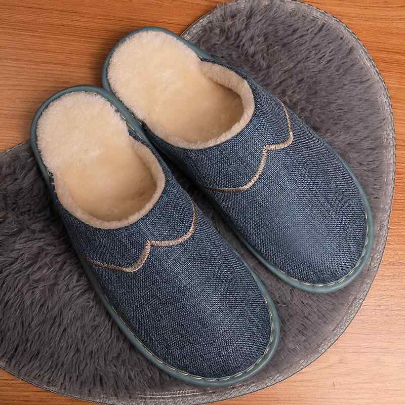 ・カテゴリ: 拖鞋/家居鞋・スタイル: 通勤・靴底素材: 牛筋・甲材: 棉布・機能: 防滑、保暖・厚さ: 加厚・デザイン: 包头・ヒール高: 1.5cm以上3.5cm未満・カラー展開: 紫色、玫红色、大红色、湖藍色、酒红色、藍色、咖色、深棕色