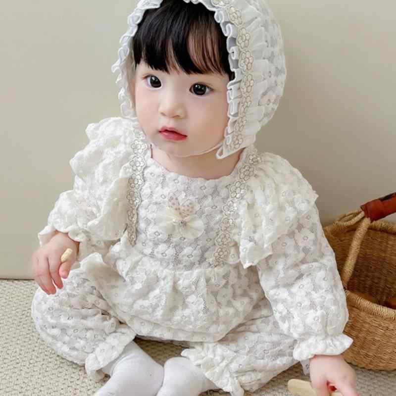 ・主な素材: 綿75%・対象年齢: 新生児 (0～1歳、80cm以下)・性別: ユニセックス・袖丈: 長袖・フード: 取り外し可能・厚さ: 普通・留め具/開閉: プルオーバー・スタイル: カジュアル・カラー: ベージュ・サイズ展開: 66cm, 73cm, 80cm, 90cm・カテゴリ: ロンパース