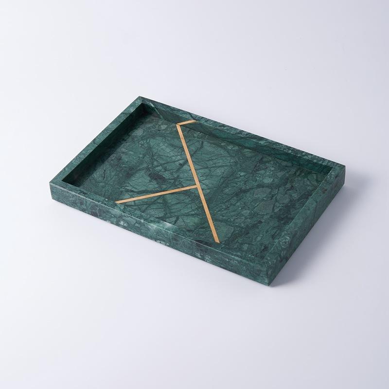 ・素材: 大理石・表面加工: 切削研磨・スタイル: 北欧風・カラー展開: スターホワイト、ウェーブグレー、エメラルドグリーン・サイズ: 30×20×3cm