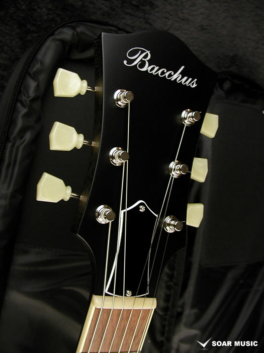 配送員設置送料無料 Bacchus バッカス 国産 ハンドメイドシリーズ レスポールタイプ Duke Master Blk Oil ブラックオイル エレキギター 日本製 国際ブランド Www Unigraf Com Ar