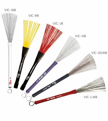 VIC-WB　 "Wire"　 "Jazz Brushes"　VIC FIRTH ヴィックファース　BRUSHES