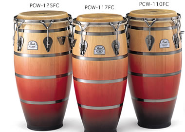 Folkloric Elite Congas　フォークロリック・エリート・コンガ　PCW-110FC（QUINTO　11"×28" ）　Pearl（パール）