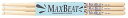 Play Wood プレイウッド 3ペア(6本)セット MAX BEAT マックスビート HS-401 ドラム スティック スタンダード シリーズ ドラムスティ...