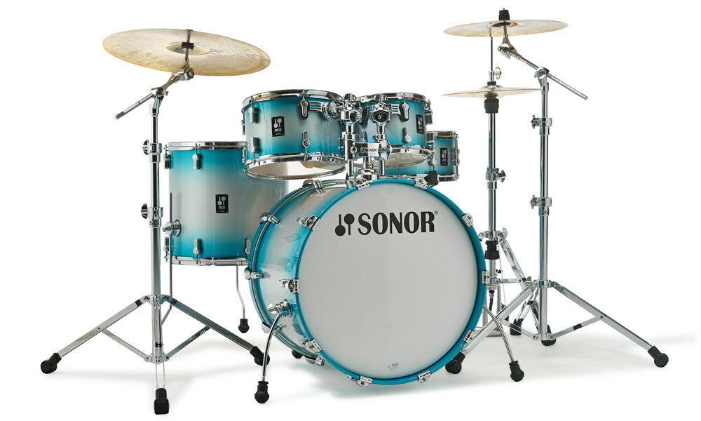 SONOR ソナー ドラムセット STAGE ステージ SN-AQ2SG 22インチバスドラムバージョン ラッカーフィニッシュ