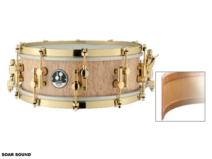 SONOR ソナー スネアドラム スカンジナビアン・バーチ 14x5インチ アート・デザイン AS12-1405MB 小太鼓 コンサートスネアドラム