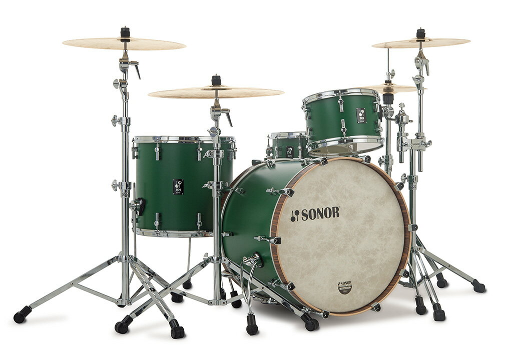 SONOR ソナー ドラムセット SQ1シリーズ SQ1-324 RGR CRB GTB HRR