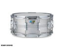 Ludwig ラディック スネアドラム 6.5" X 14" アクロライト ハンマード アルミシェル LM405K 小太鼓
