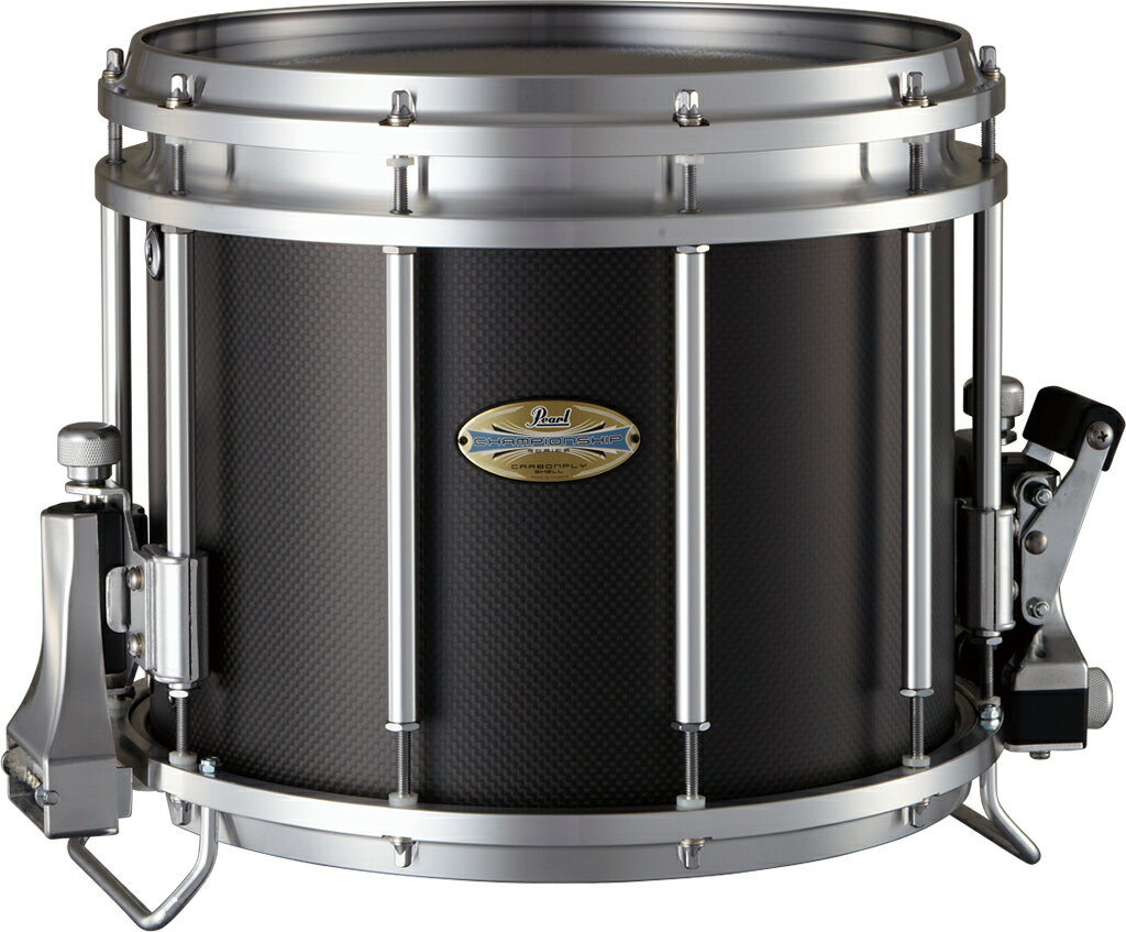 13 x 11 (33cm x 28cm) 6.9kg Pearl Carbonply FFX Snare Drums カーボンプライ “FFX”マーチングスネアドラム パール FFXCP1311/A 受注製作