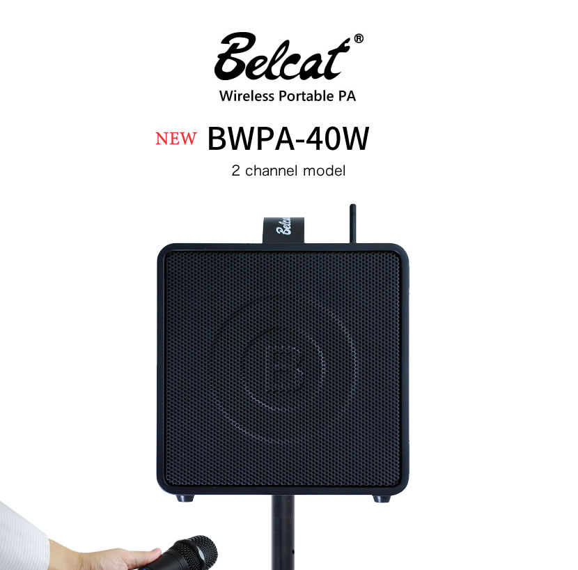 Belcat マイク2本 出力40W 充電式ポー...の商品画像