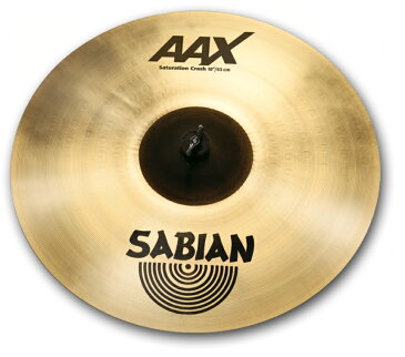 SABIAN AAX SATURATION CRASH [AAX-18SAC 18″(46cm) : Medium Thin] セイビアン AAX クラッシュシンバル