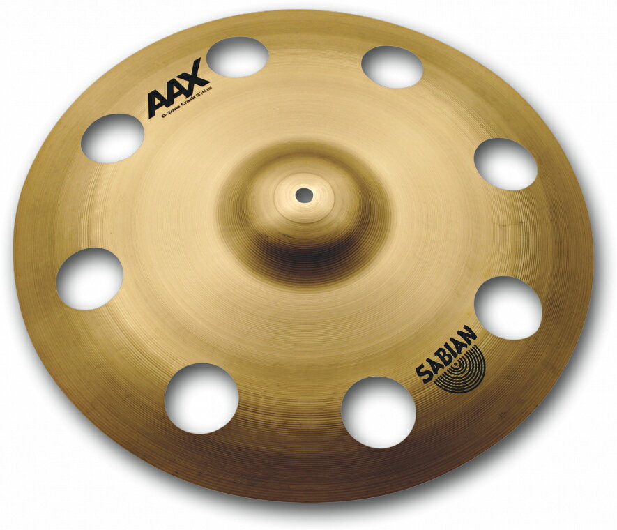 SABIAN AAX O-ZONE CRASH [AAX-18OZCS-B 18″(46cm) : Thin] セイビアン AAX クラッシュシンバル