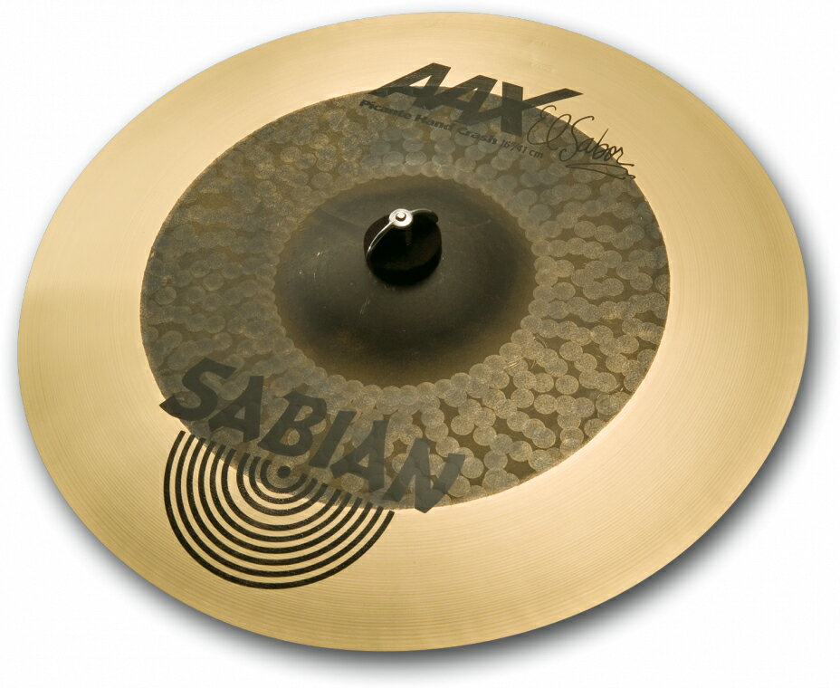 SABIAN AAX EL SABOR PICANTE HAND CRASH [AAX-18ESHC 18″(46cm) : Medium Center/Extra Thin Edge] セイビアン AAX クラッシュシンバル