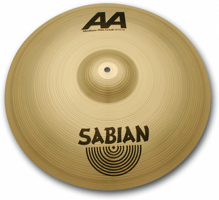 SABIAN AA MEDIUM THIN CRASH [AA-16MTC 16″(41cm) : Medium Thin] セイビアン AA クラッシュシンバル