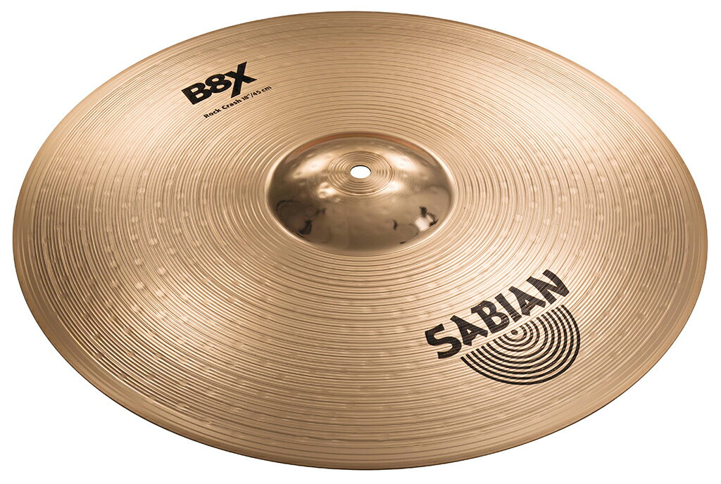 SABIAN B8X ROCK CRASH [B8X-16RC 16″(41cm) : Medium Heavy] セイビアン B8X クラッシュシンバル