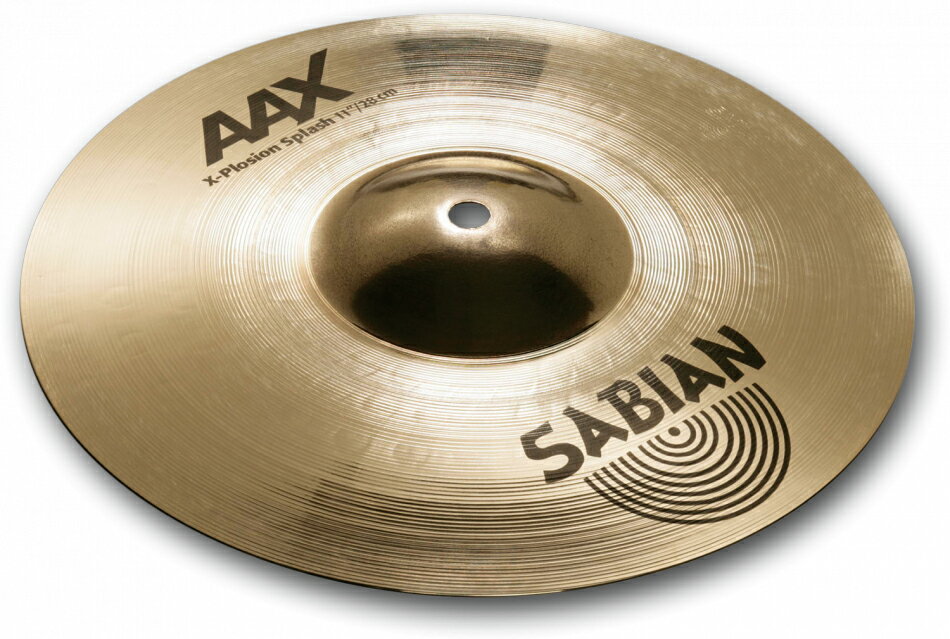 SABIAN AAX X-PLOSION SPLASH [AAX-11XPSP-B 11″(28cm) : Extra Thin] セイビアン AAX スプラッシュシンバル