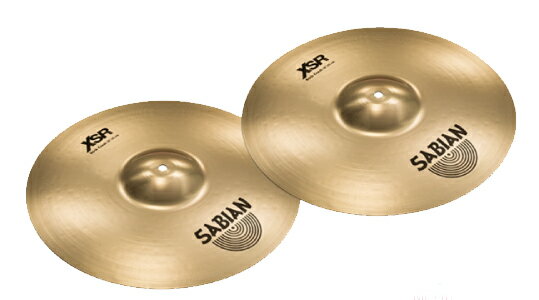 厚め で 丈夫 SABIAN セイビアン XSR ROCK 16 x 2枚組セット Medium Heavy クラッシュ シンバル 2枚セット XSR-16RC-B TWP スタジオ や 練習室 などにもお奨め クラッシュシンバル XSR ROCK CR…