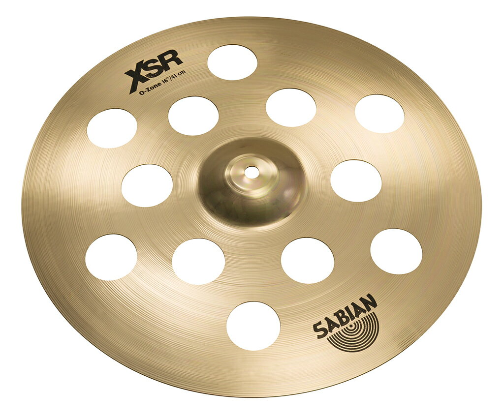 SABIAN セイビアン 18" XSR O-ZONE CRASH Thin クラッシュシンバル ブリリアント XSR-18OZCS-B クラッシュ シンバル