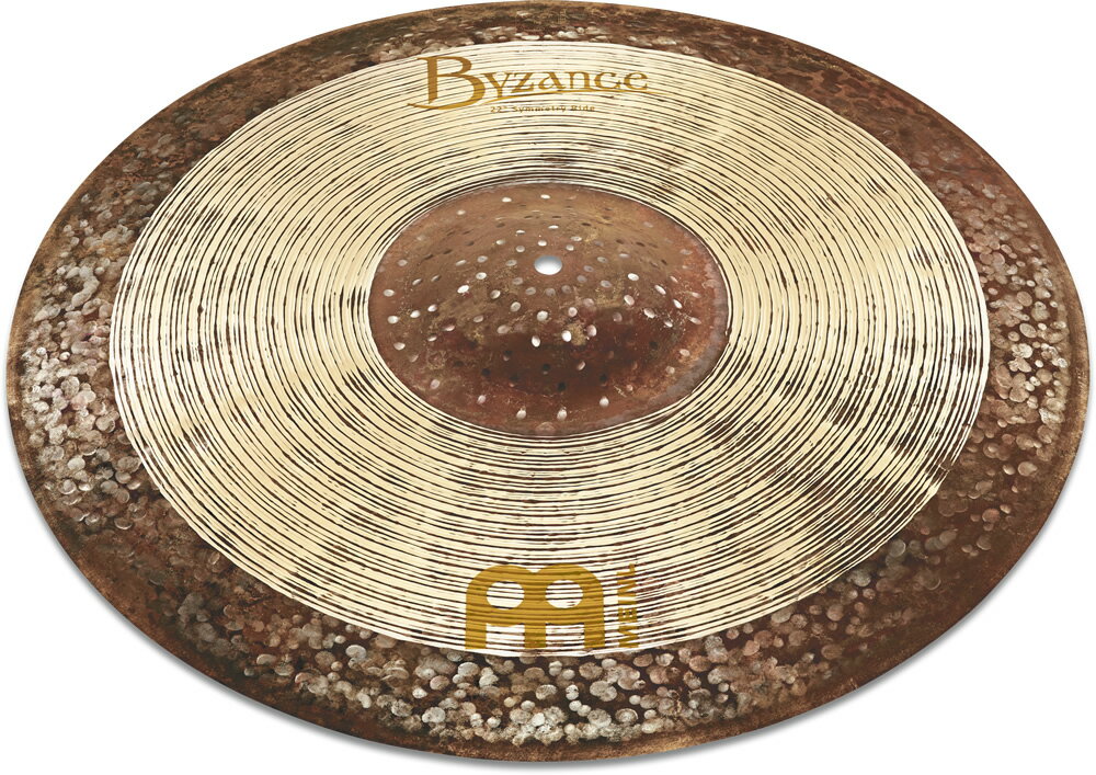 ライドシンバル MEINL / マイネル Byzance Jazz Series Ralph Peterson's signature cymbal：Symmetry Ride 22" / B22SYR
