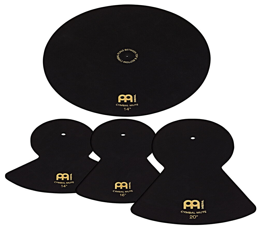 MEINL マイネル シンバル用 消音パッド Cymbal Mute Set シンバルミュートセット 防音 14
