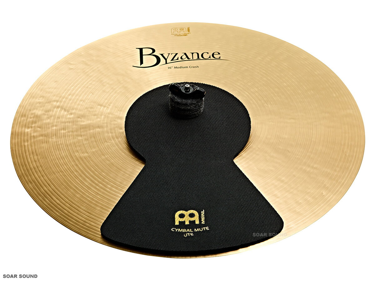 MEINL マイネル シンバル用 消音パッド MCM-16 / 16" Crash 防音 ドラム 練習用パッド クラッシュシンバルなどに