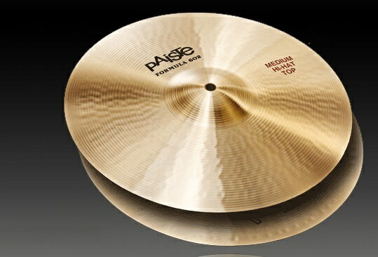 ハイハットシンバル / ペア 15" Paiste (パイステ) / Formula 602 Classic Sounds : Medium Hi-Hat / TOP & BOTTOM 15"