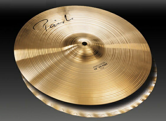 ハイハットシンバル / トップ 14" Paiste (パイステ) / Signature Precision : Sound Edge Hi-Hat / TOP 14"