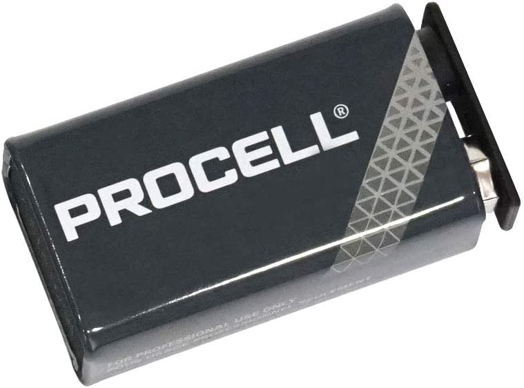 【業務用に！】9V電池 バッテリー　ワイヤレスマイクや音響機材などに！ PROCELL / DURACELL　角型電池