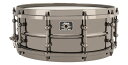 Ludwig ラディック Universal ユニバーサル シリーズ 5.5x14 Black-to-Black Brass LU5514 メタル スネアドラム ブラ…