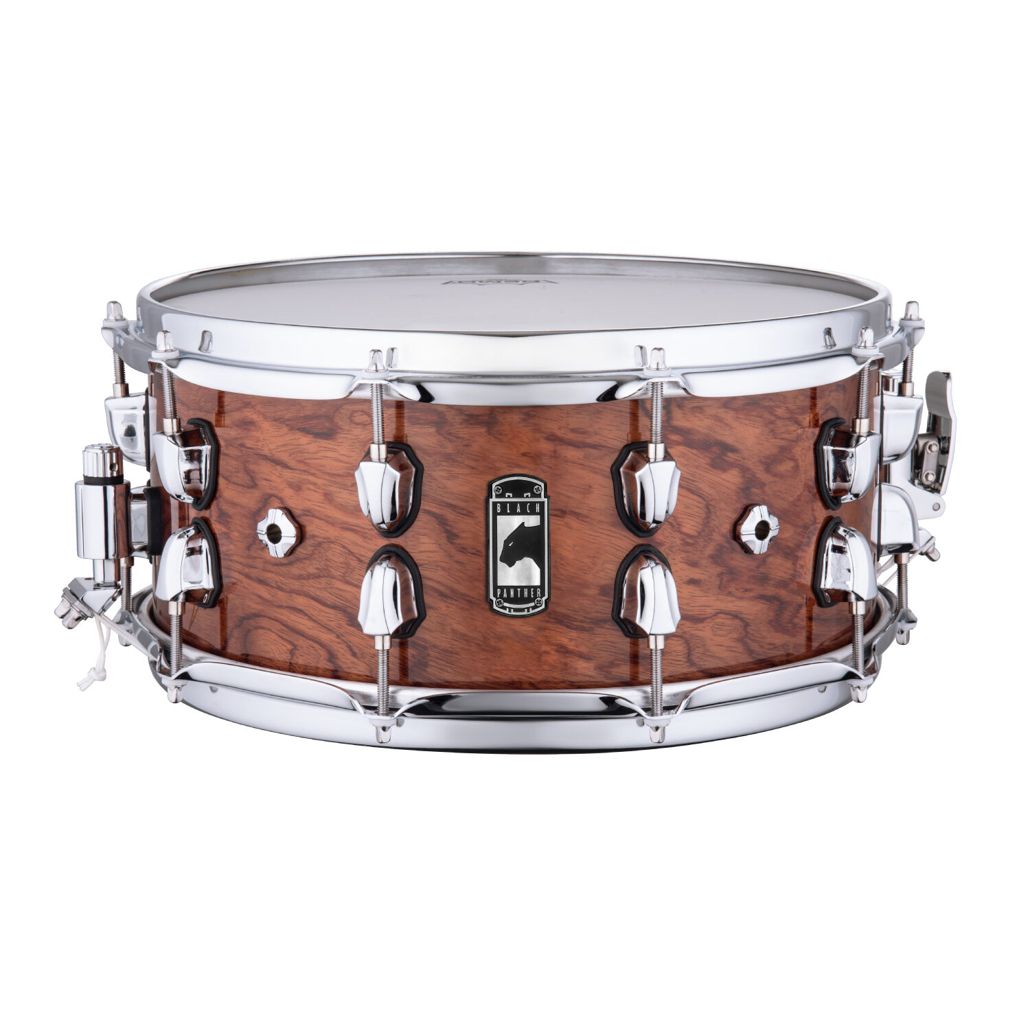 MAPEX SNARE DRUM BLACK PANTHER Shadow 14 x 6.5 NATURAL MAPLE BURL BPNB...