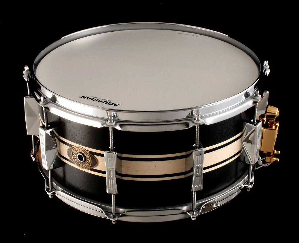Rakuten - 【展示品特価】 Beyond Shimano ヒノキシェル 14x6.5 深胴 Vintage Piano Black Lacquer スネア BSJ8-1065HWP 檜 スネアドラム ビヨンドシマノ