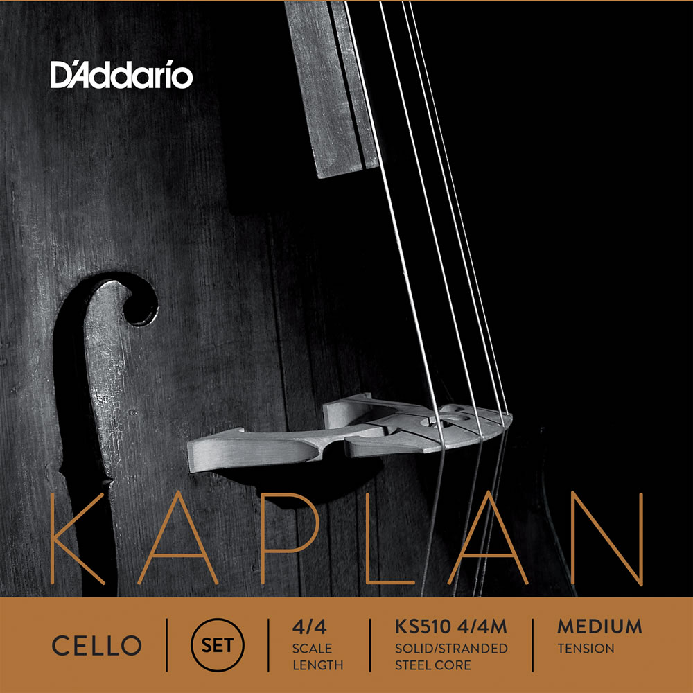 D'Addario ꥪ  KAPLAN ץ å Medium Tension 4ܥå KS510 4/4M
