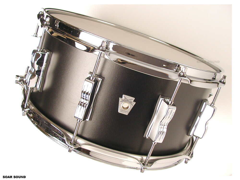 Ludwig ラディック 6.5x14 NeuSonic ニューソニック ツインラグ LS264 Black Velvet ブラックヴェルベット LS264XX...