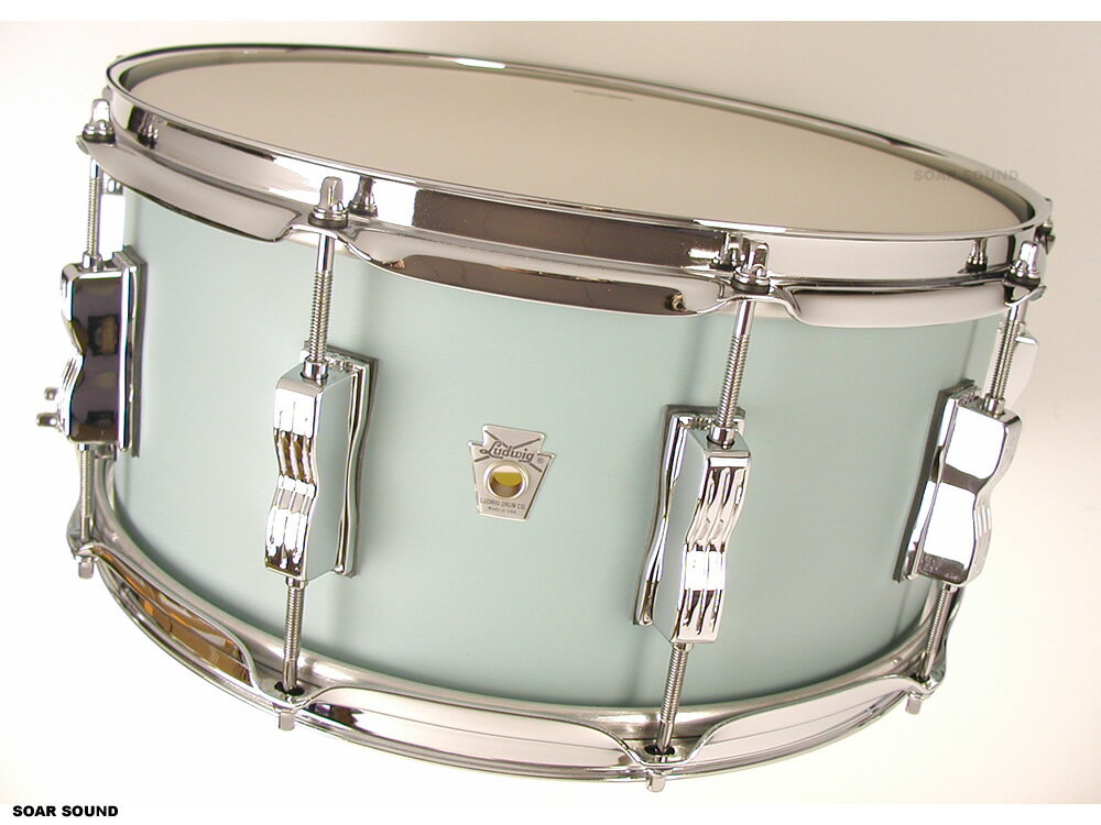 Ludwig ラディック 6.5x14 NeuSonic ニューソニック ツインラグ LS264 SKYLINE BLUE スカイラインブルー LS264XX3...