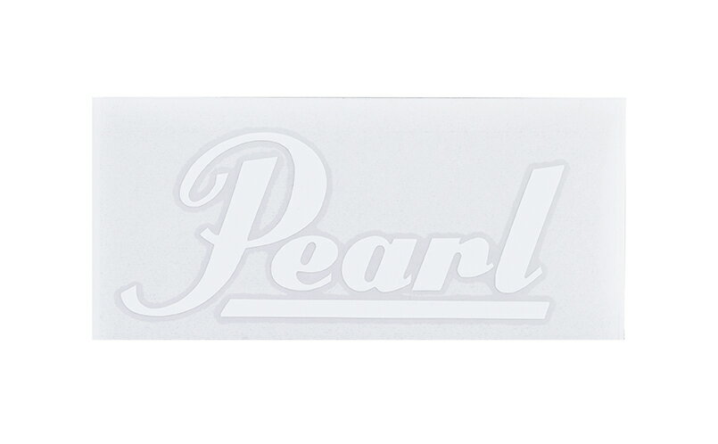 Pearl パール パール・ロゴステッカー Pearl Logo Sticker PS-LOGO/W