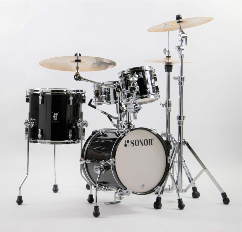 【受注生産】 SONOR ソナー ドラムセット 【AQ2 “マティーニ” 】 AQ2MAR TSB(T.StainBlack)