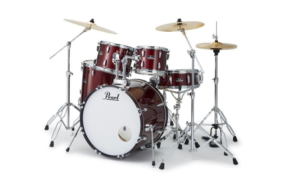 Pearl パール ドラムセット 1クラッシュシンバル Roadshow Series ロードショーシリーズ Red Wine レッドワイン RS525SCWN...