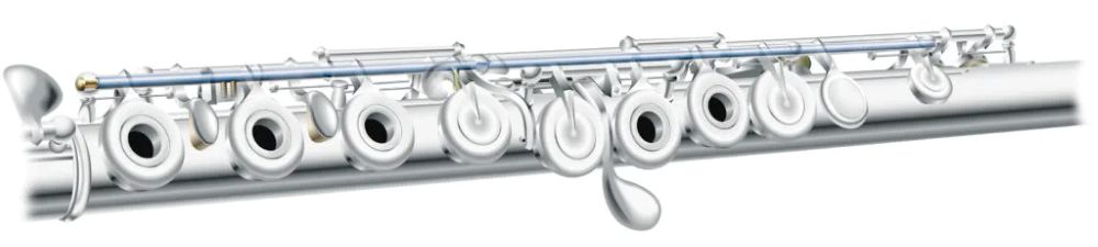 Pearl パール フルート バスフルート/洋銀製・H足部管 PFB-305BE