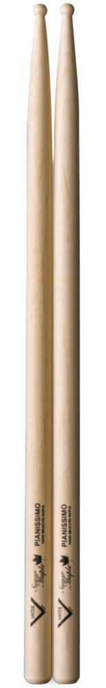 オーケストラ、ピット、ジャズなど、さまざまな用途に最適です。メープル構造により、このサイズのスティックとしては軽量です。ラウンドチップが正確な音を実現します。 【仕様】 グリップ部直径：16.1mm 材質：メイプル材 全長：406mm チップ:ボール