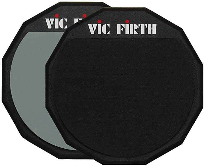 VIC-FIRTH ダブルサイド 12" 両面 プラックティスパッド 12インチ VIC-PAD12D 練習パッド トレーニングパッド ドラム スネア に