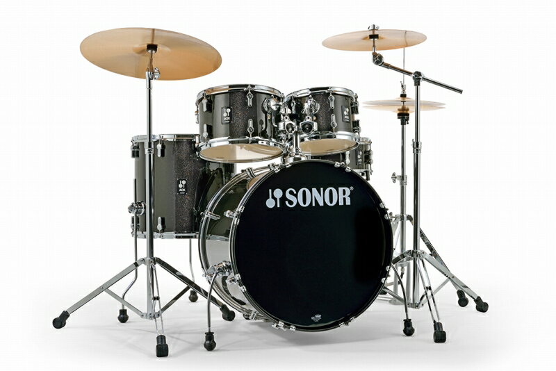 SONOR ソナー AQX Stage ドラムセット SN-AQXSG BMS ステージ ドラム スタンド付属 シンバル付属