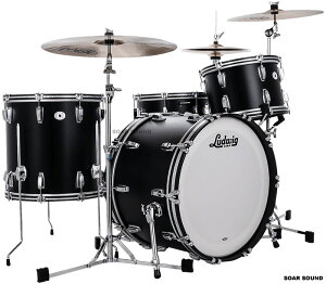 Ludwig ǥå 쥬 ޥۥˡ ֥åå ɥॻå LEGACY MAHOGANY PRO BEAT OUTFIT BLACK CAT 3ԡ ѥå LLC54433LXGN