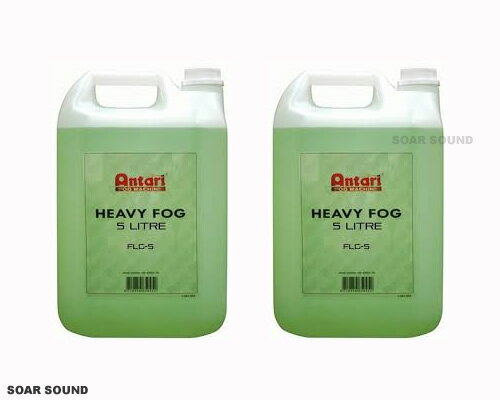 【2本セット】 ANTARI アンタリ スモークマシン用 水性 リキッド 5リットル FLG-5 フォグリキッド 5L フォグマシン スモークマシン用 FLG5...