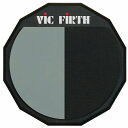 VIC-FIRTH ダブルサーフェイス 12" プラックティスパッド 12インチ VIC-PAD12H 練習パッド トレーニングパッド ドラム スネア に