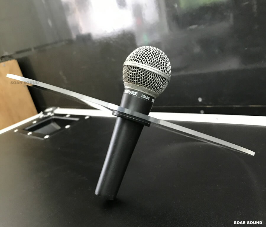 高耐久 マイク用 飛沫防止 パネル 25cm 透明 シールド 飛沫感染 の 防止 低減 に スピーチ 講演 集会 などで活躍 省スペース で優れた 視認性 マイクガード