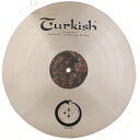 Turkish ターキッシュ WATER CRASH 18″ ジャロッドキャグウィン シグネチャーモデル TU-W18C クラッシュ シンバル