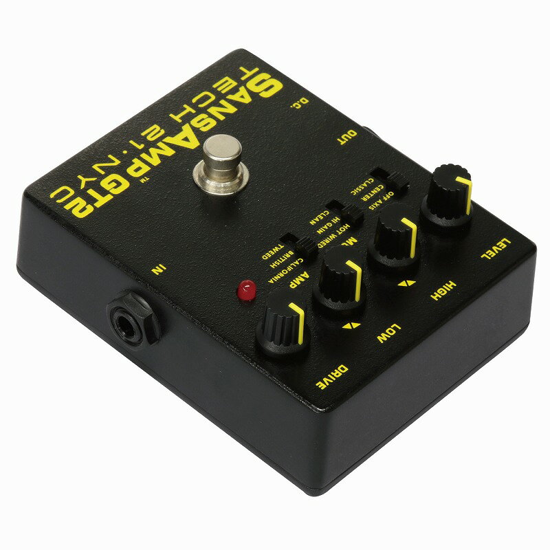 TECH21 Sans Amp ����� ����ߥ졼���� GT2 ���ե�������