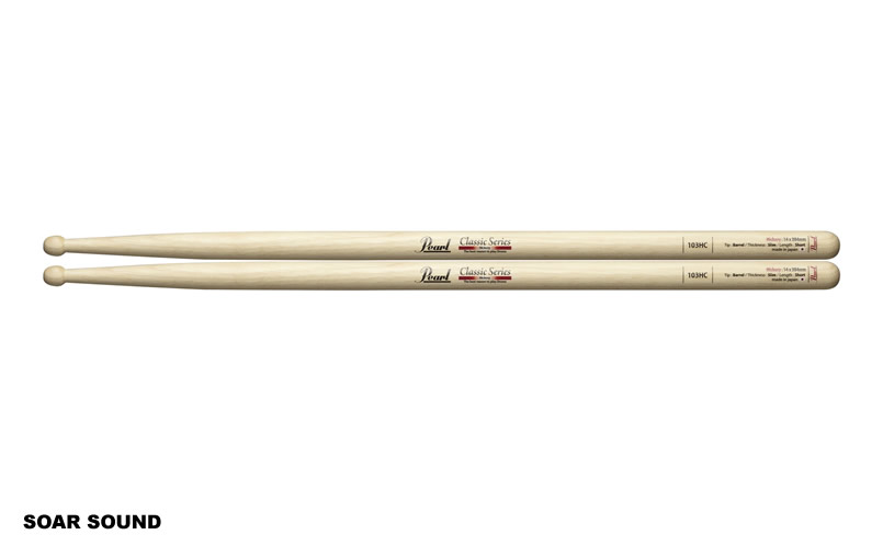 Pearl パール ドラムスティック ヒッコリー 103HC クラシックシリーズ Hickory
