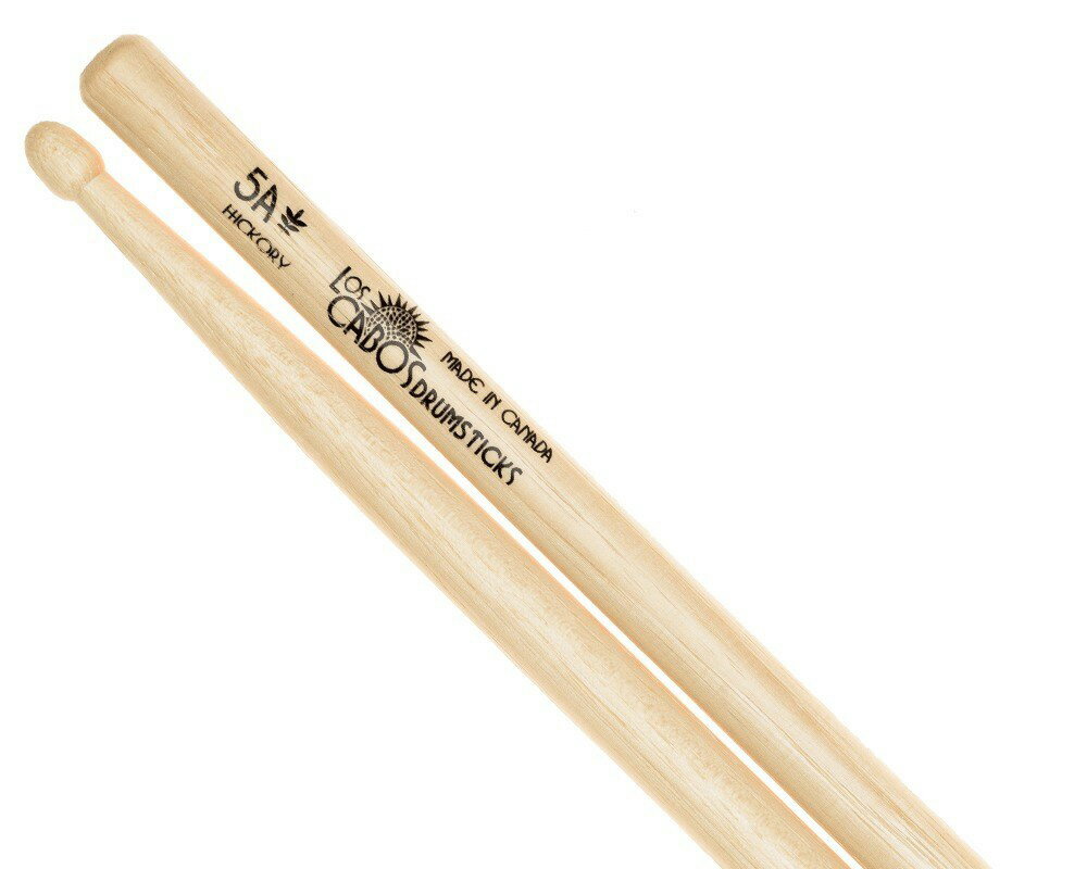 Rakuten - LOS CABOS ロスカボス 5A White Hickory ドラムスティック ペア 2本組 ホワイトヒッコリー LCD5AH カナダ製
