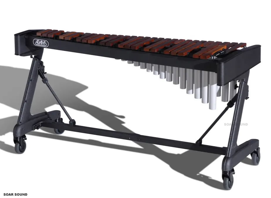 受注製作 ADAMS アダムス 木琴 ソリスト・シロフォン Solist Xylophones 4オクターブ AD-XS1HA40 ホンジュラスローズ音板 APEXフレーム